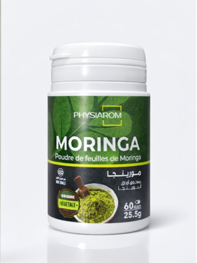 Moringa (Poudre de Feuilles de Moringa) – 60 Gélules
