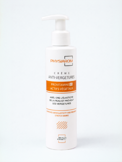 Crème Anti-Vergetures à la Provitamine B5 & Actifs Végétaux (200 ml)